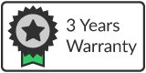 Icona - 3 years warranty