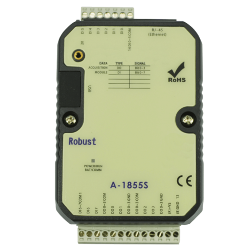 Foto - A-1855S Modulo I/O remoto Ethernet 8DI/4DO (Source)