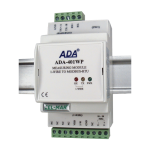 Foto - Gateway 1-Wire/Modbus RTU RS422/485