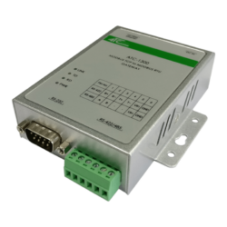 Foto - Modbus TCP to Modbus RTU Gateway - Vista lato inferiore