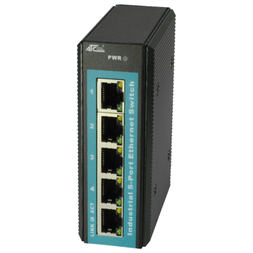 ATC-205 Industrial 5-Port Ethernet Switch - Vista Frontale