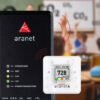 Foto - Applicazione Aranet PRO + Aranet 4 Pro in ambiente scolastico