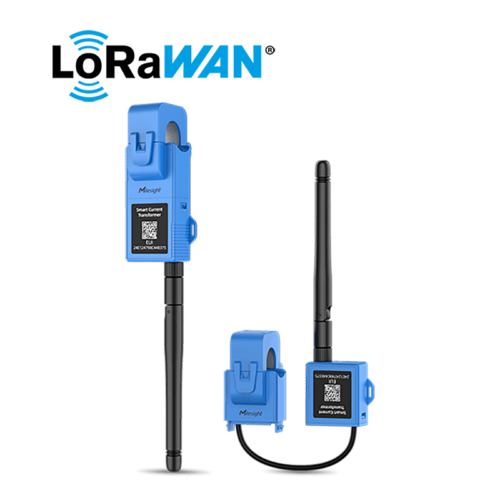 Foto + Trasformatore Amperometrico intelligente LoRaWAN CT10x