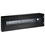 Foto - Contenitore 3U DIN per rack 19" (Nero)