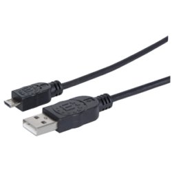 Photo - USB cable A to micro B