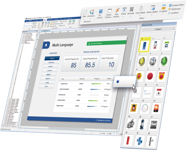 Screen - EasyBuilder Pro Features Screen - EasyBuilder Pro Features