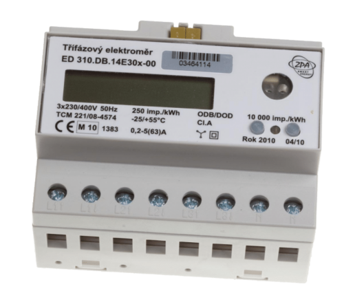 Photo - Three-phase energy meter M-Bus