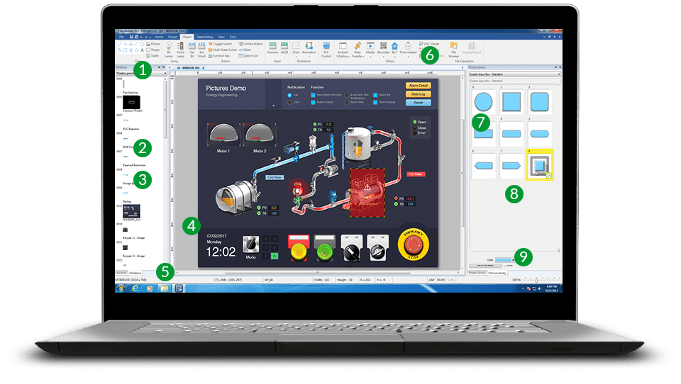 Schermata - EasyBuilder 6 Screenshot - EasyBuilder 6