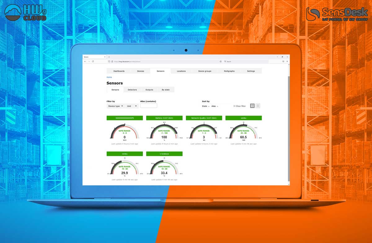 Schermata- HWg-cloud vs SensDesk Monitoring