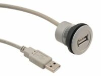 Foto - Prolunga USB 2.0 A-A da pannello Har-port