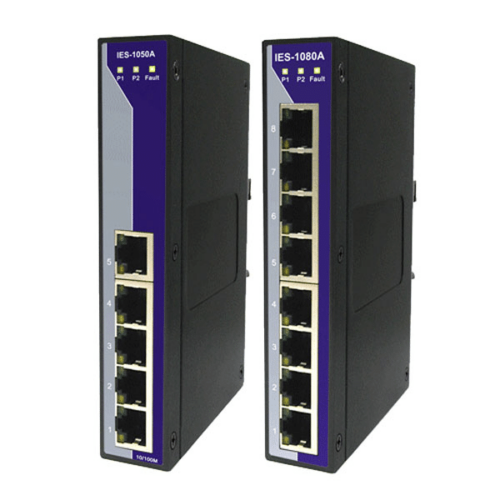 Foto - Switch Eth. industriale unmanaged IES-1080A