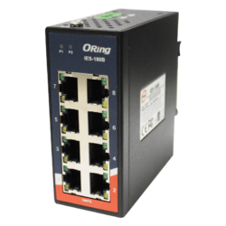 Foto - IES-180B Switch ethernet unmanaged 8 porte