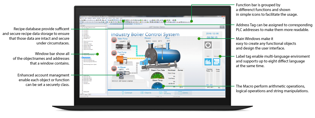 Schermata – EasyBuilder PRO Schermata - EasyBuilder PRO