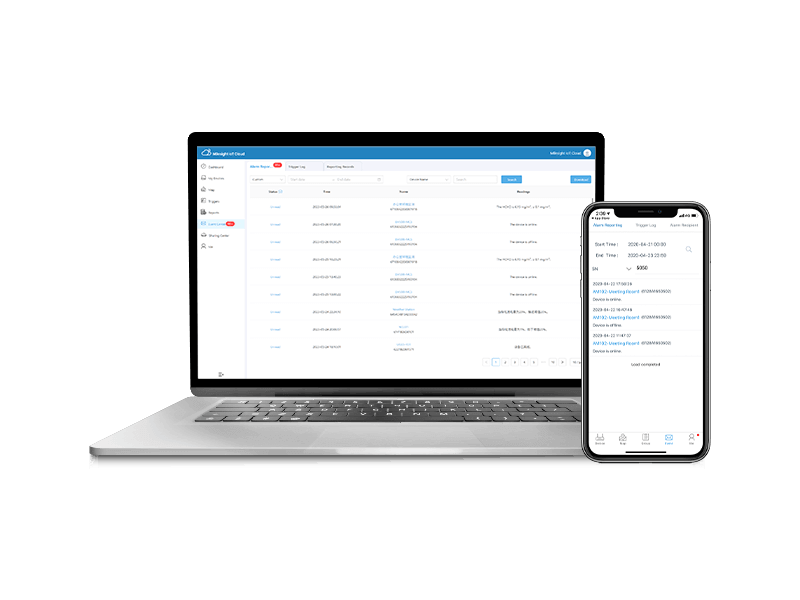 Screen - Milesight IoT Cloud Eventi