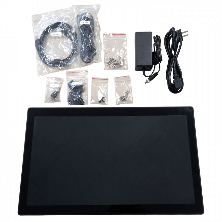 Foto - Monitor industriale MTM-215 - Kit fornitura