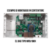 Foto - Esempio montaggio scheda OEM SlimLine