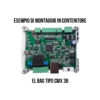 Foto - Esempio montaggio scheda OEM SlimLine 2