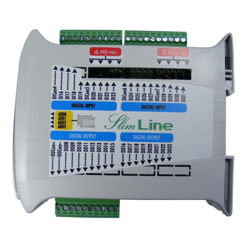 PLC Static Outputs Expansion I/O Unit SlimLine