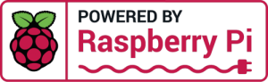 Logo - Powerd by Raspberry PI