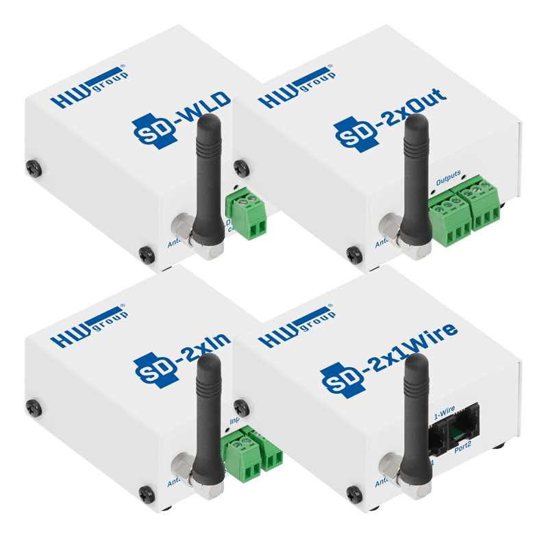 Sistema di monitoraggio IP WiFi HWg-STE2 R2/Plus Elsist