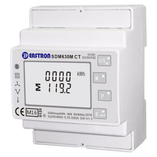 Photo - Three-phase energy meter SDM630