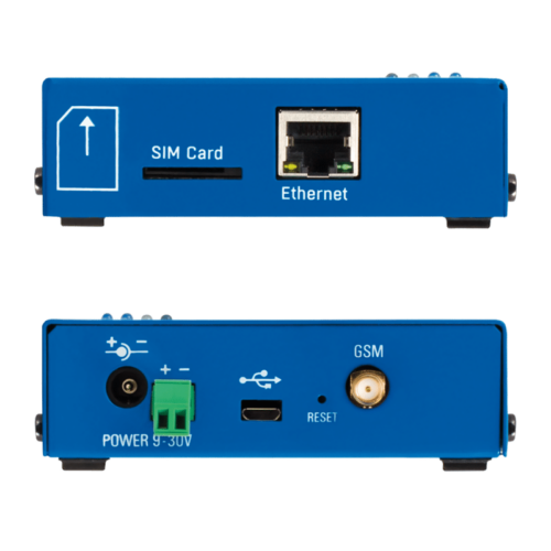 Foto - HWg-SMS-GW3 Gateway SMS - Vista lati