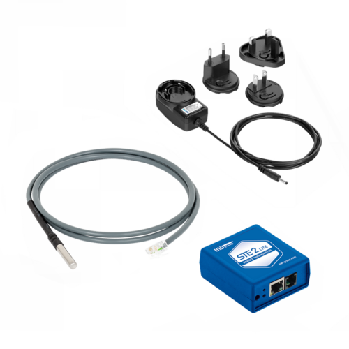 Foto - Sistema di monitoraggio IP WiFi HWg-STE2 Lite - Kit fornitura