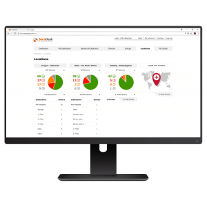 Photo - Monitoring and control portal for IoT projects SensDesk