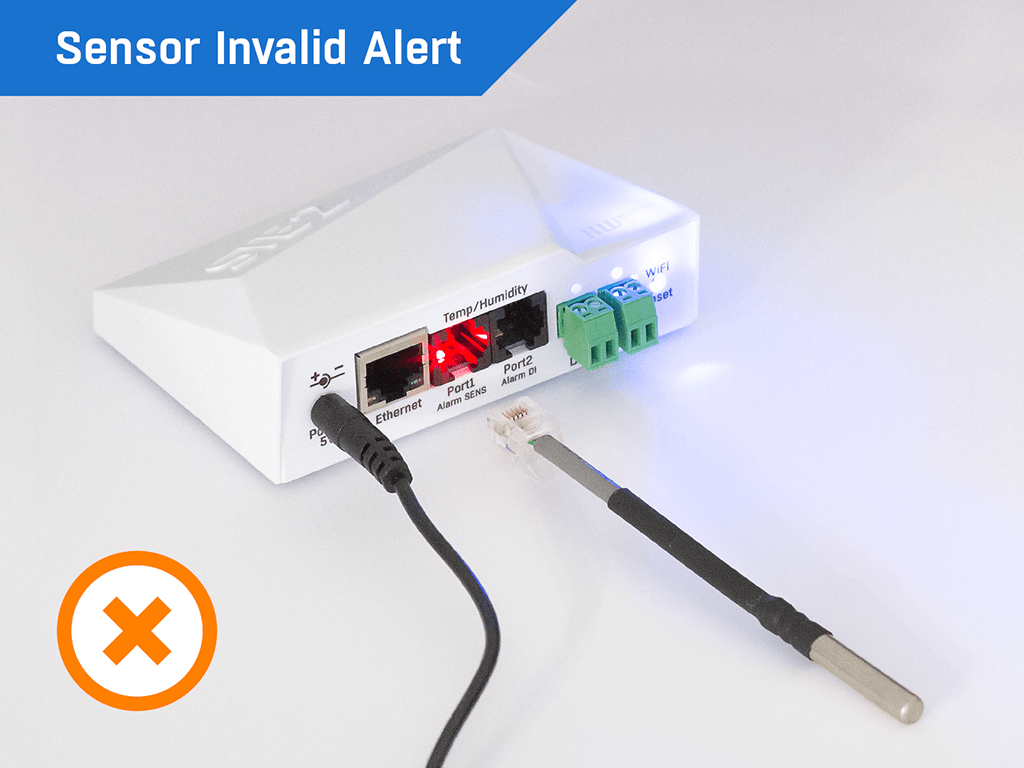 Sensor Invalid Alert