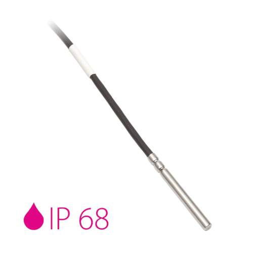 Photo - IP68 stainless steel temperature probe with TG 68 cable