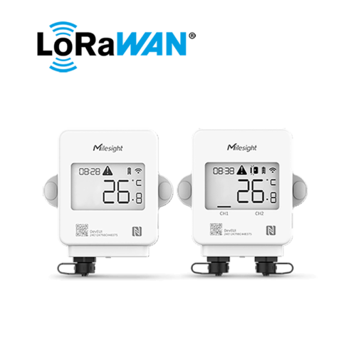 Sensore temperatura LoRaWAN PT100 TS30x