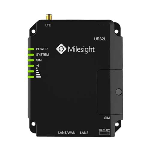 Photo - UR32L 4G LTE Industrial Router (Front View)