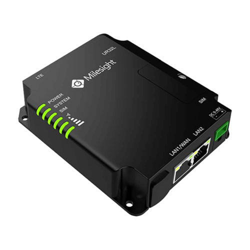 Foto - Router industriale 4G LTE UR32L (Vista Sx)