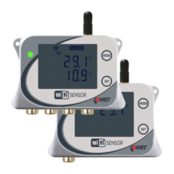 Foto - Sensore di temperatura WiFi per sonda Pt1000 esterna W07x1