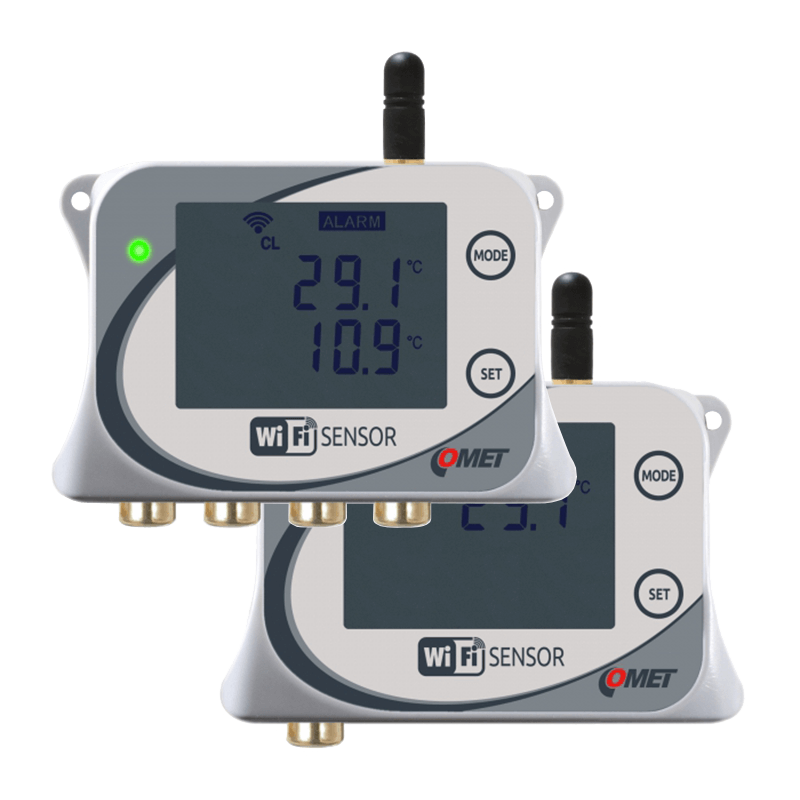 Sensore di temperatura WiFi per sonde Pt1000 W07x1 - Elsist