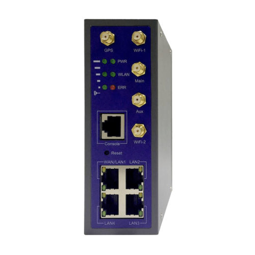 Photo - WL-G510 4G/LTE Cellular 4G/LTE Router with 4 Gigabit and I/O port switch - Front view