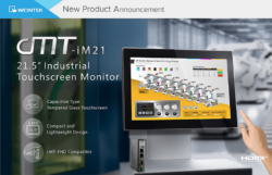 Foto - Monitor touchscreen industriale HDMI 21" CMT-IM21