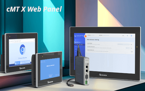 Serie cMT-X Web Panel