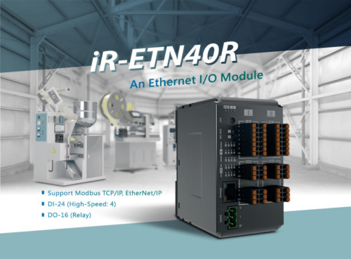 Banner - iR-ETN40R Ethernet Remote I/O Module